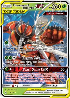 Pheromosa & Buzzwole GX 001/214