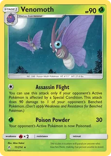 Venomoth 011/214