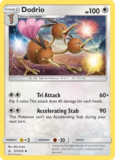 Dodrio 151/214