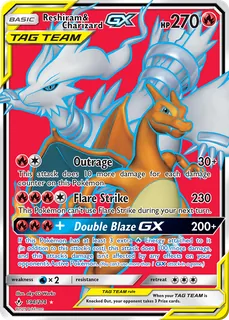 Reshiram & Charizard GX 194/214