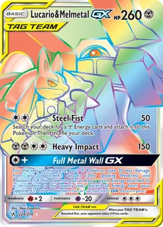 Lucario & Melmetal GX 224/214