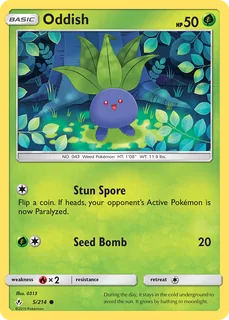Oddish 005/214