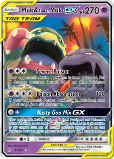 Muk & Alolan Muk GX 061/214