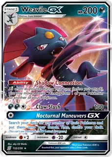 Weavile GX 132/236