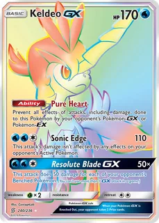 Keldeo GX 240/236