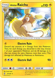 Alolan Raichu 057/236