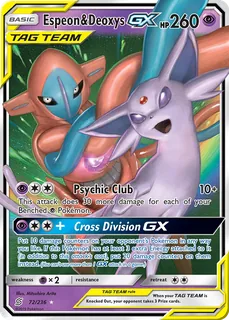 Espeon & Deoxys GX 072/236