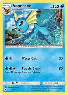 Vaporeon 018/68