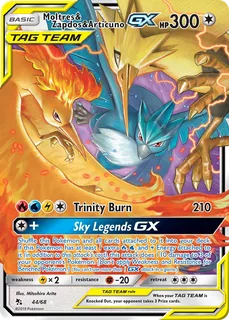 Moltres & Zapdos & Articuno GX 044/68