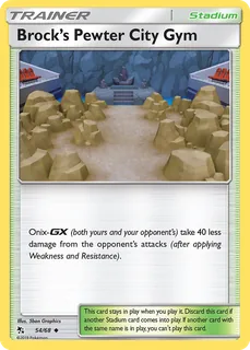 Brock’s Pewter City Gym 054/68