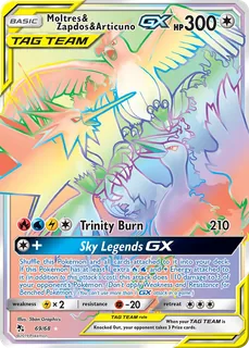 Moltres & Zapdos & Articuno GX 069/68