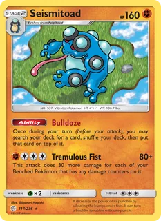 Seismitoad 117/236