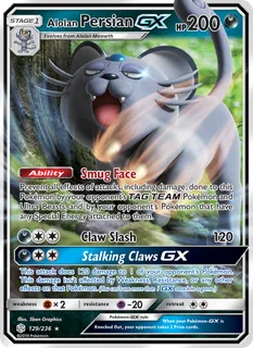 Alolan Persian GX 129/236