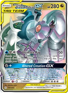 Arceus & Dialga & Palkia GX 156/236