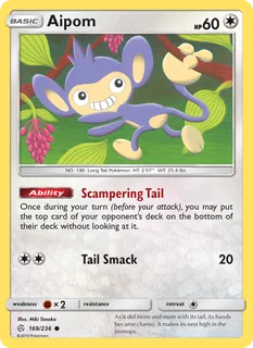 Aipom 169/236