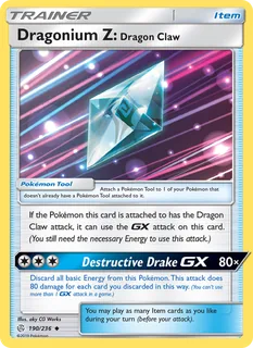Dragonium Z: Dragon Claw 190/236