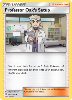 Professor Oak’s Setup 201/236
