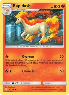 Rapidash 024/236