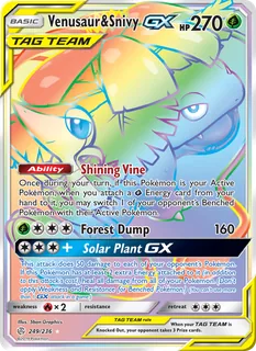 Venusaur & Snivy GX 249/236
