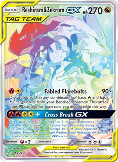 Reshiram & Zekrom GX 259/236