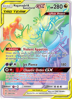 Naganadel & Guzzlord GX 260/236