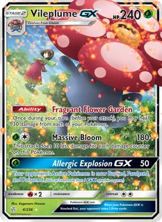 Vileplume GX 004/236