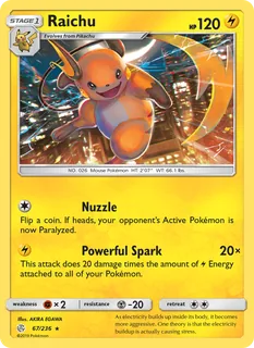 Raichu 067/236
