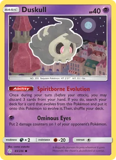 Duskull 083/236