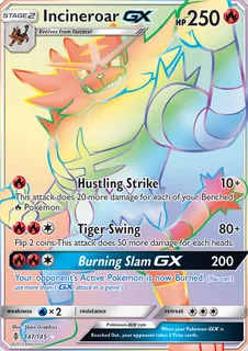 Incineroar GX 147/145