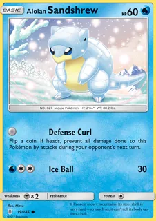 Alolan Sandshrew 019/145