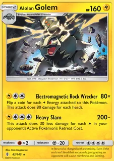 Alolan Golem 042/145
