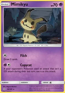 Mimikyu 058/145