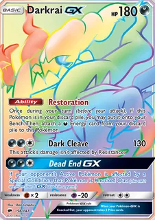 Darkrai GX 158/147