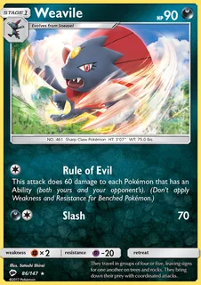 Weavile 086/147