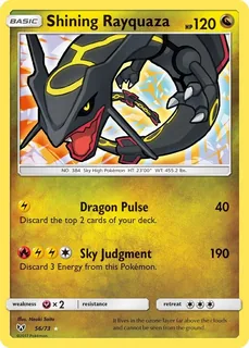 Shining Rayquaza 056/73