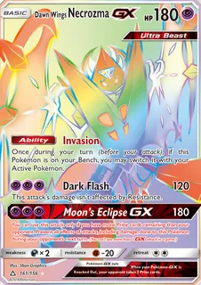 Dawn Wings Necrozma GX 161/156