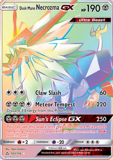 Dusk Mane Necrozma GX 163/156