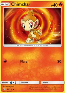 Chimchar 020/156