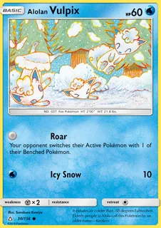 Alolan Vulpix 030/156
