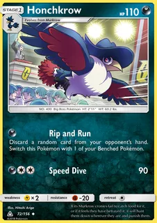 Honchkrow 072/156