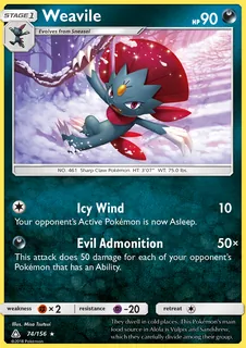 Weavile 074/156