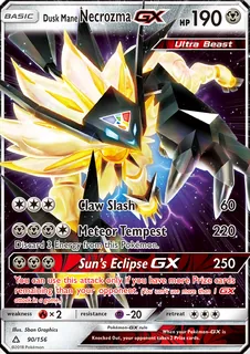 Dusk Mane Necrozma GX 090/156