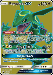 Rayquaza GX 160/168