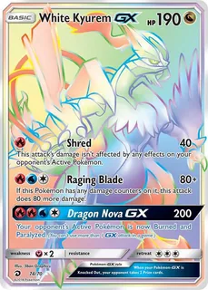 White Kyurem GX 074/70