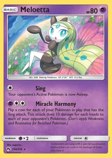 Meloetta 104/214