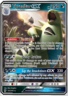 Tyranitar GX 121/214