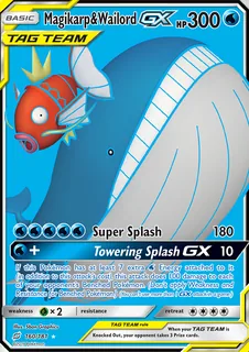 Magikarp & Wailord GX 160/181