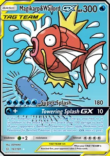 Magikarp & Wailord GX 161/181