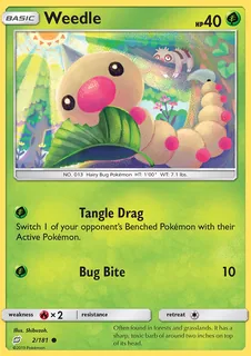 Weedle 002/181