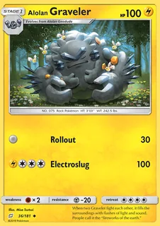 Alolan Graveler 036/181